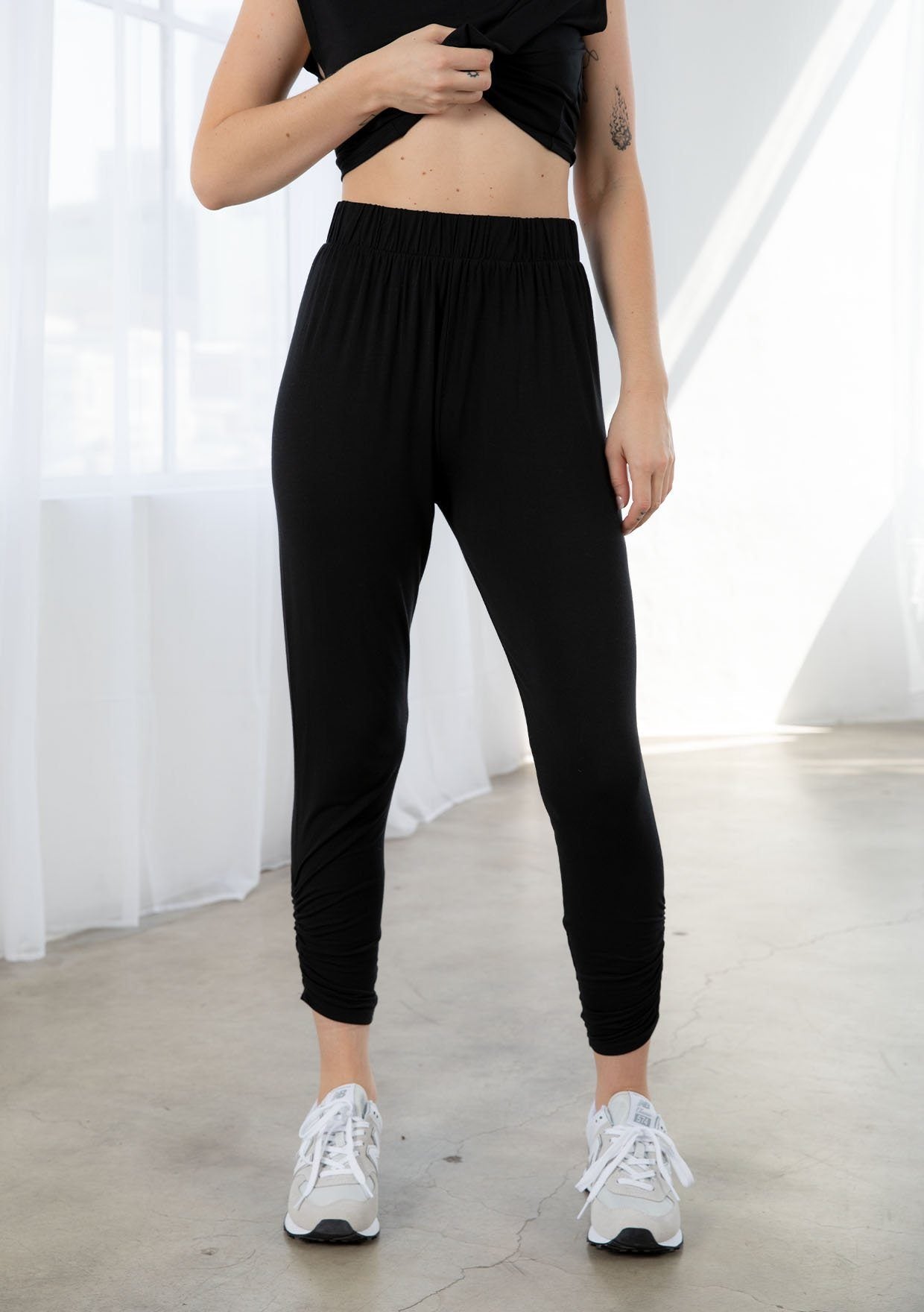 Retreat Side Ruched Pants