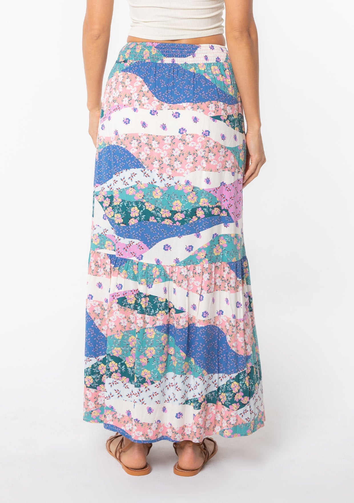 One Step Ahead Maxi Skirt