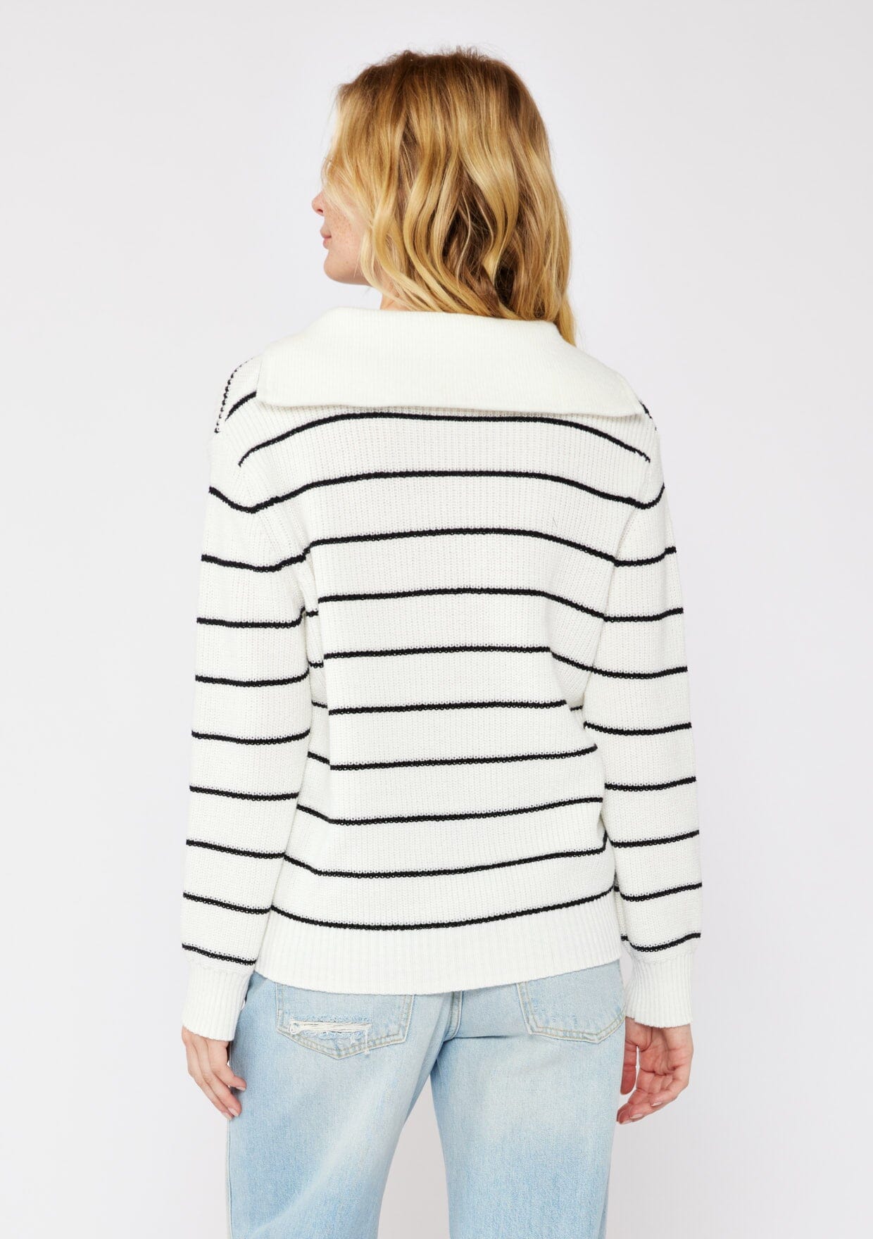 Metro Stripe Sweater