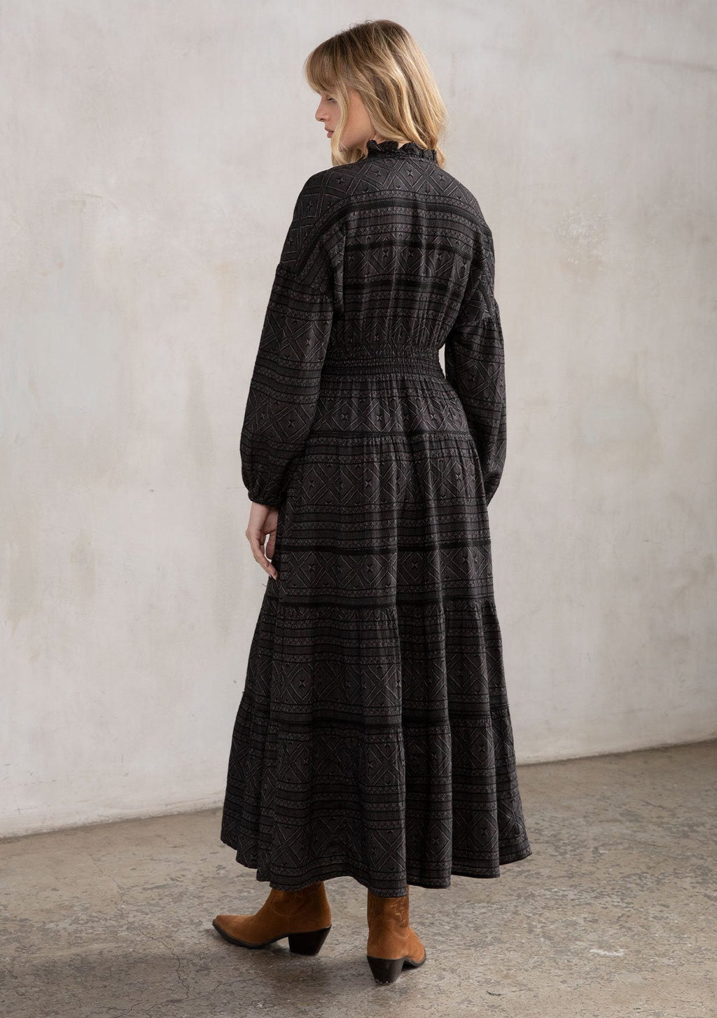 Isn't It Romantic Maxi Peasant Dress