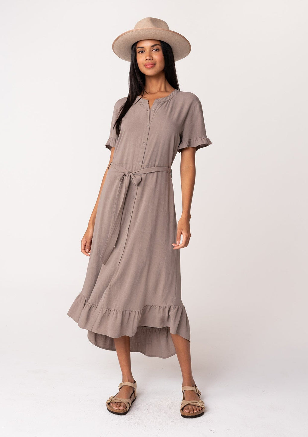 Forever Midi Shirt Dress