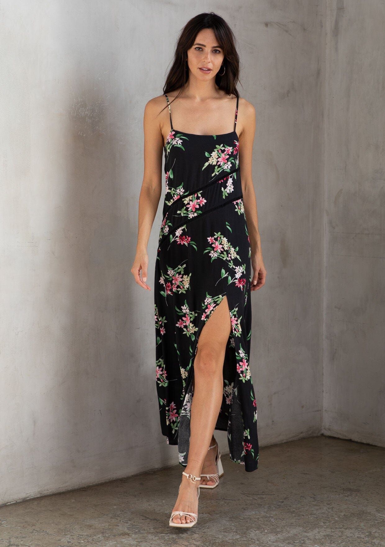 Maddox Floral Maxi Dress