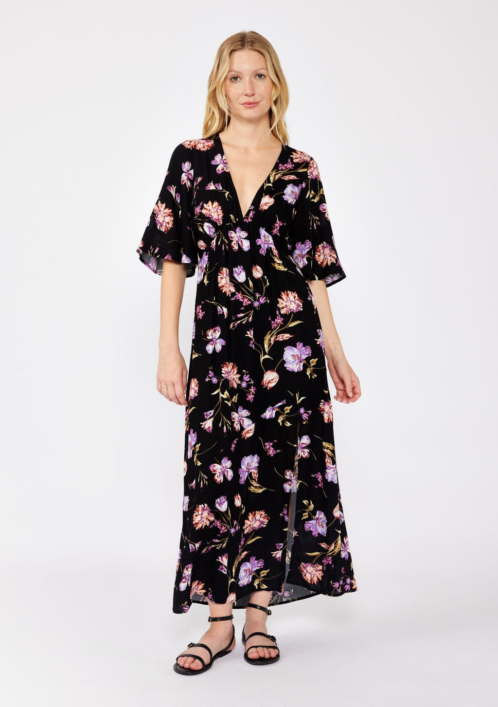 Midnight Garden Maxi Dress
