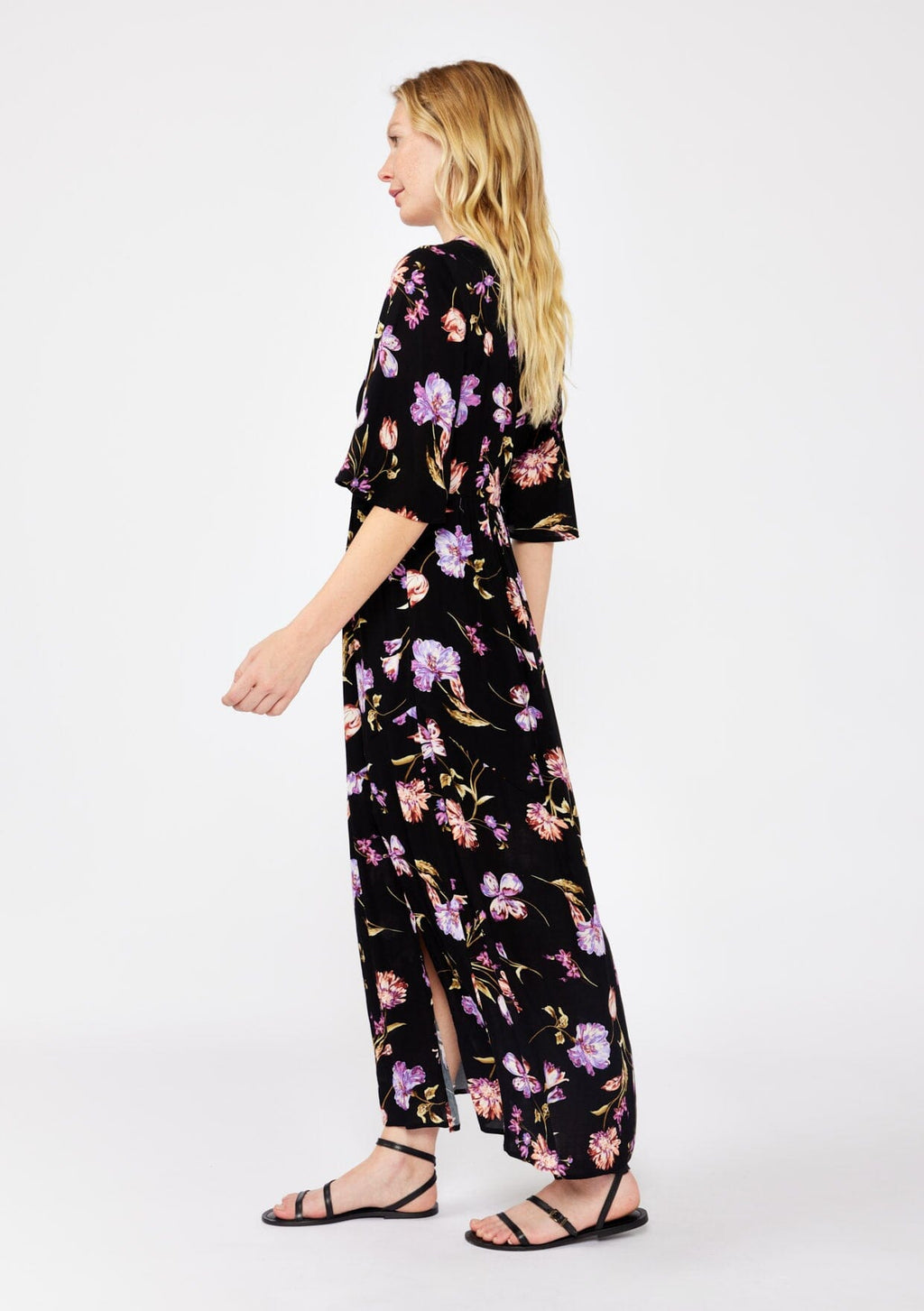 Midnight Garden Maxi Dress