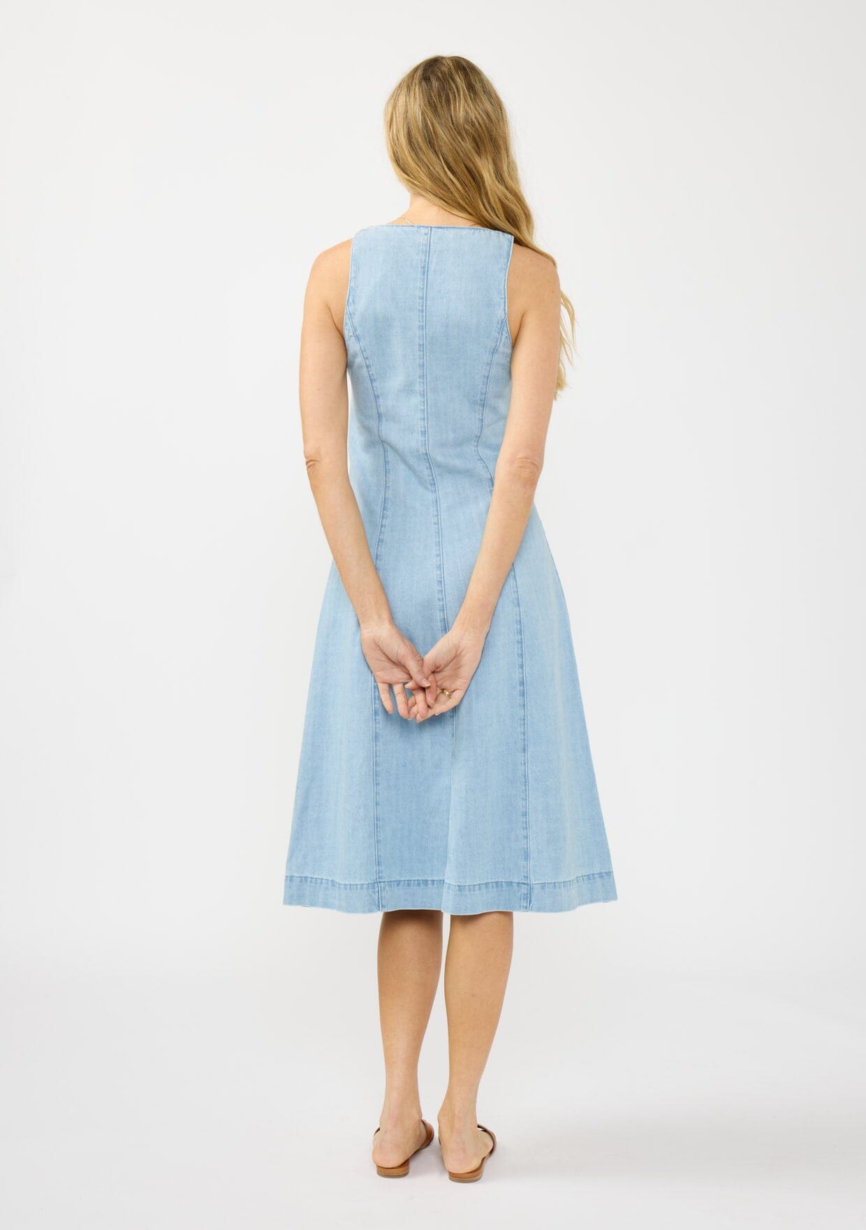 Kara Denim Midi Dress