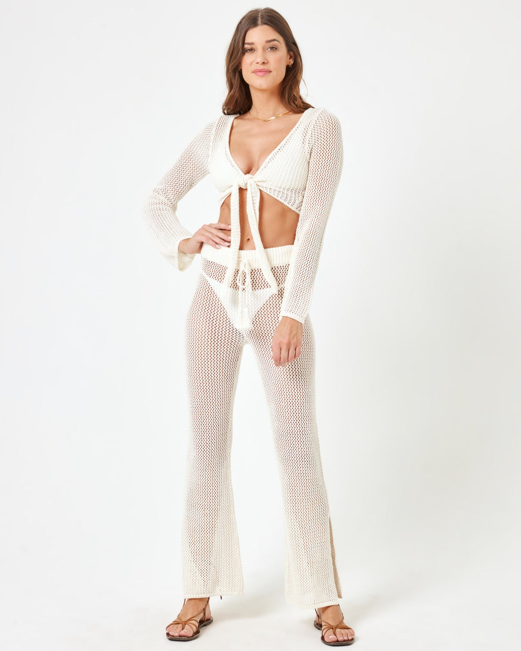 Los Cabos Top - Cream