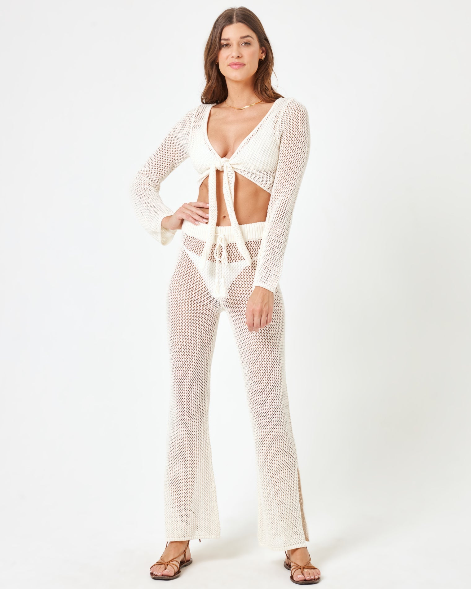 Los Cabos Top - Cream