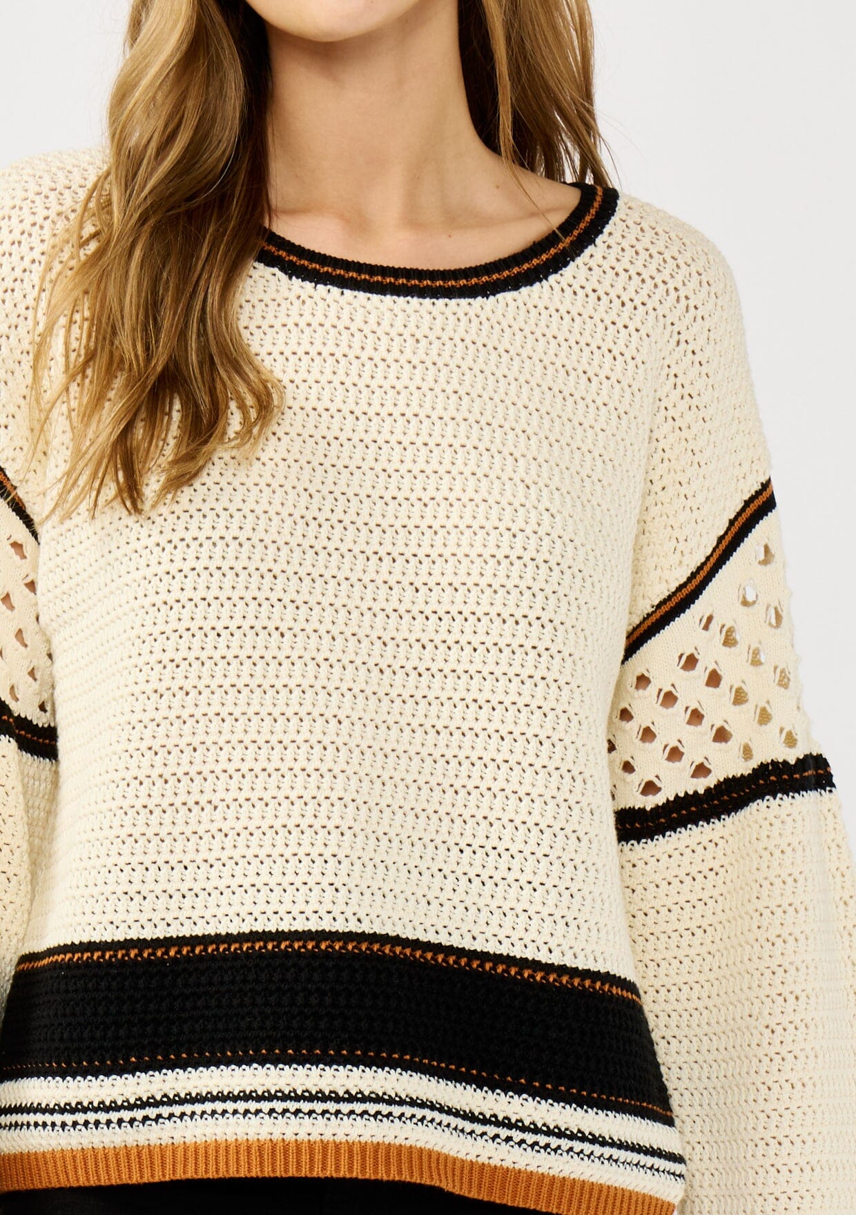 Nadine Pointelle Sweater
