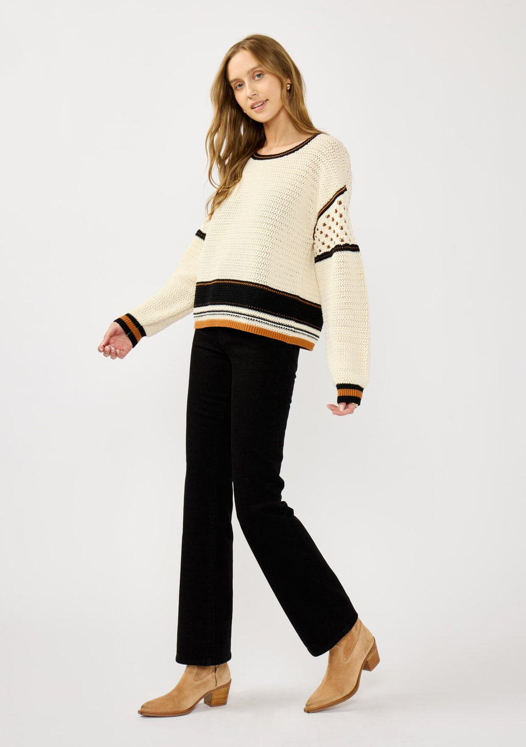 Nadine Pointelle Sweater