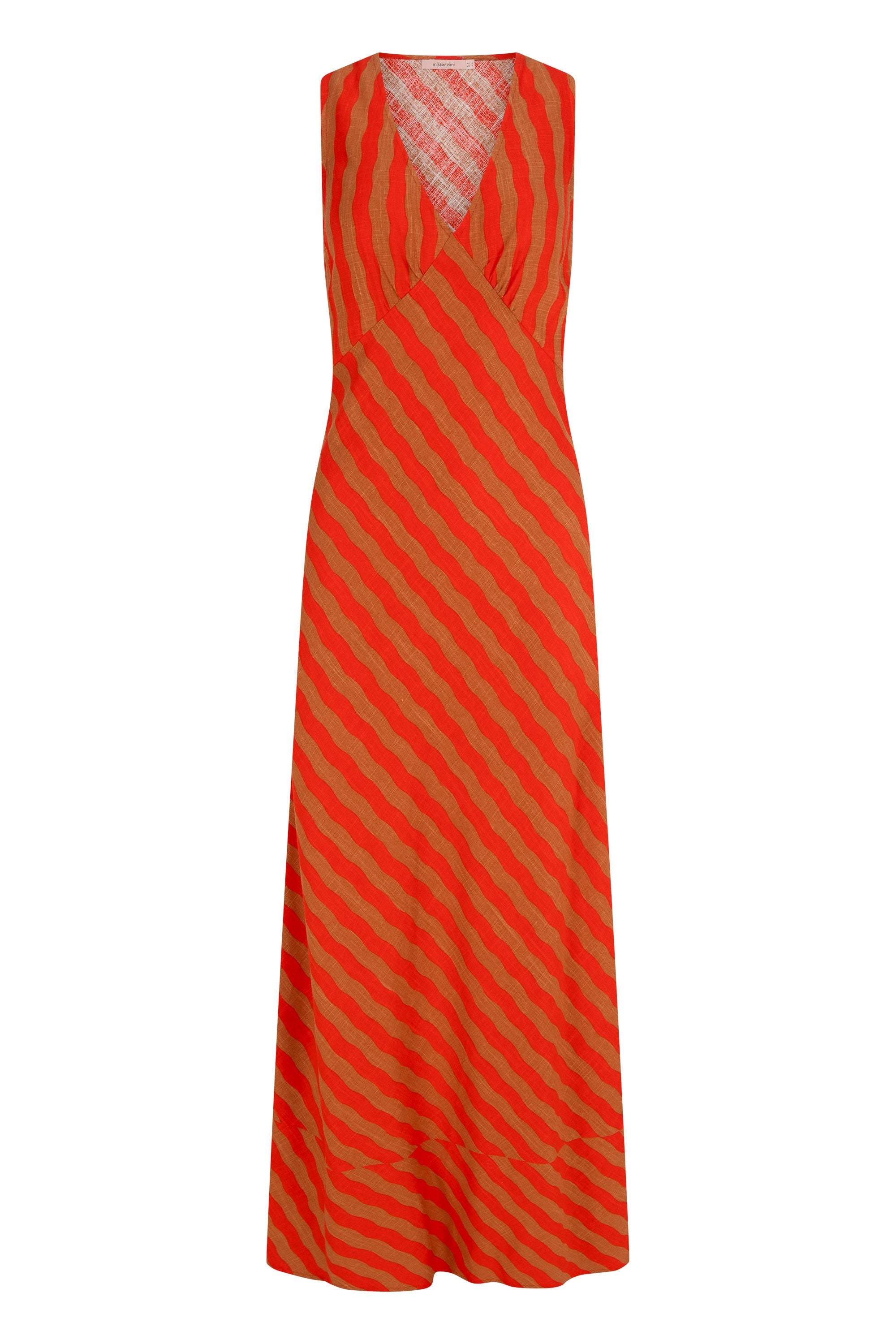 Loren Dress In Papaya
