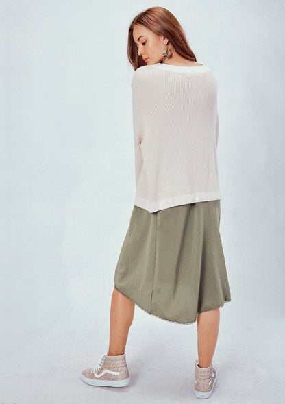 Jillian Tie Sleeve Pullover