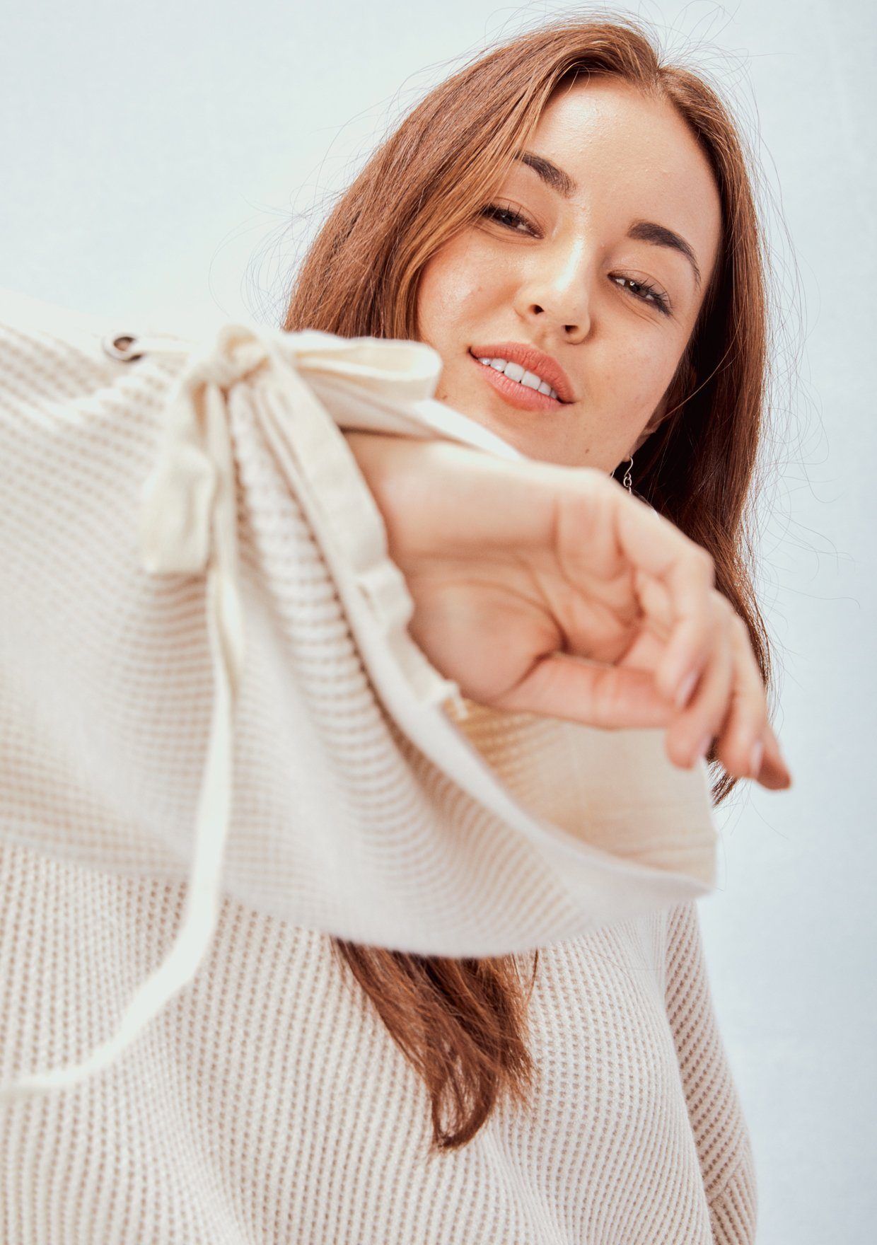Jillian Tie Sleeve Pullover