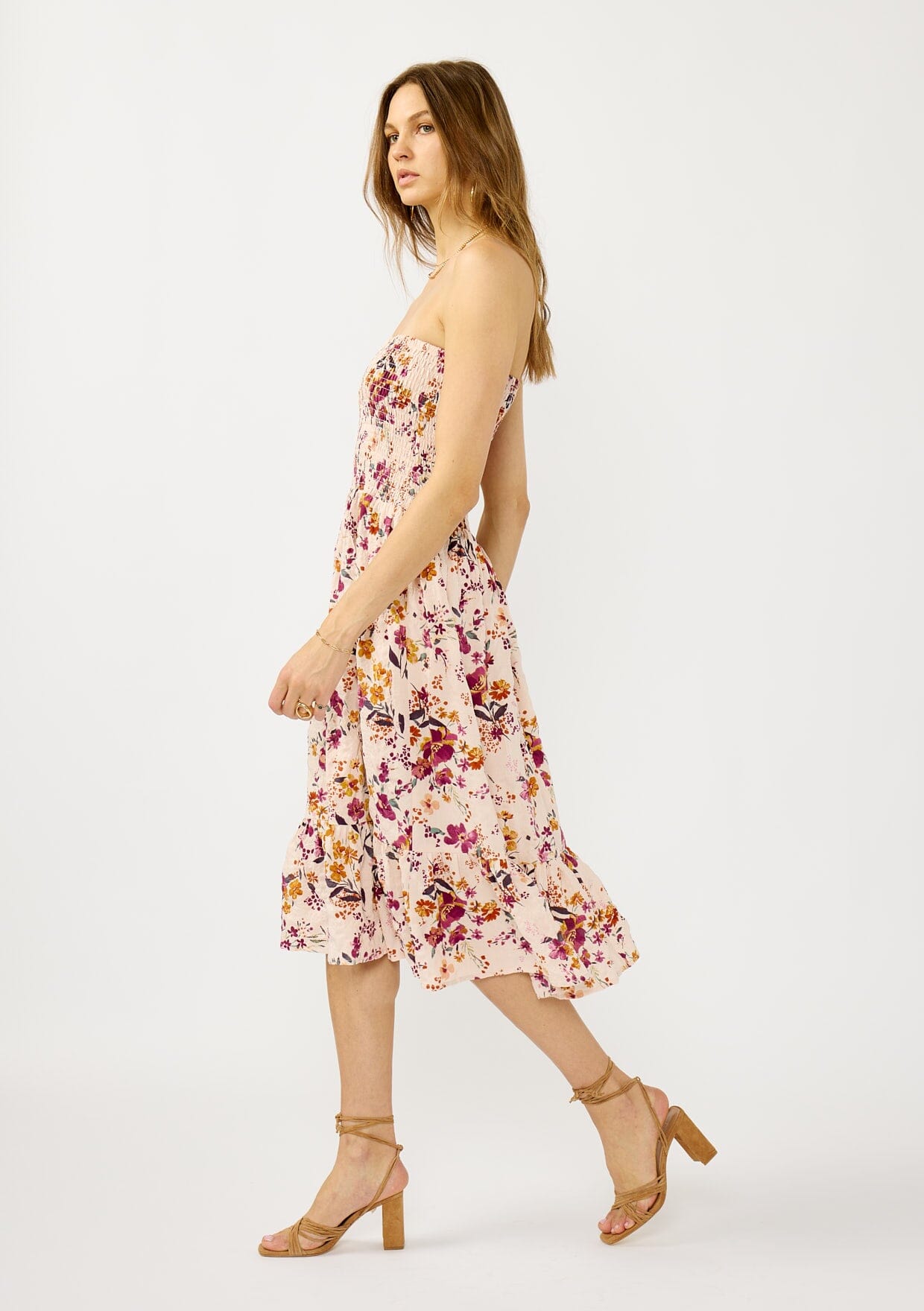 Dusty Blooms Convertible Skirt