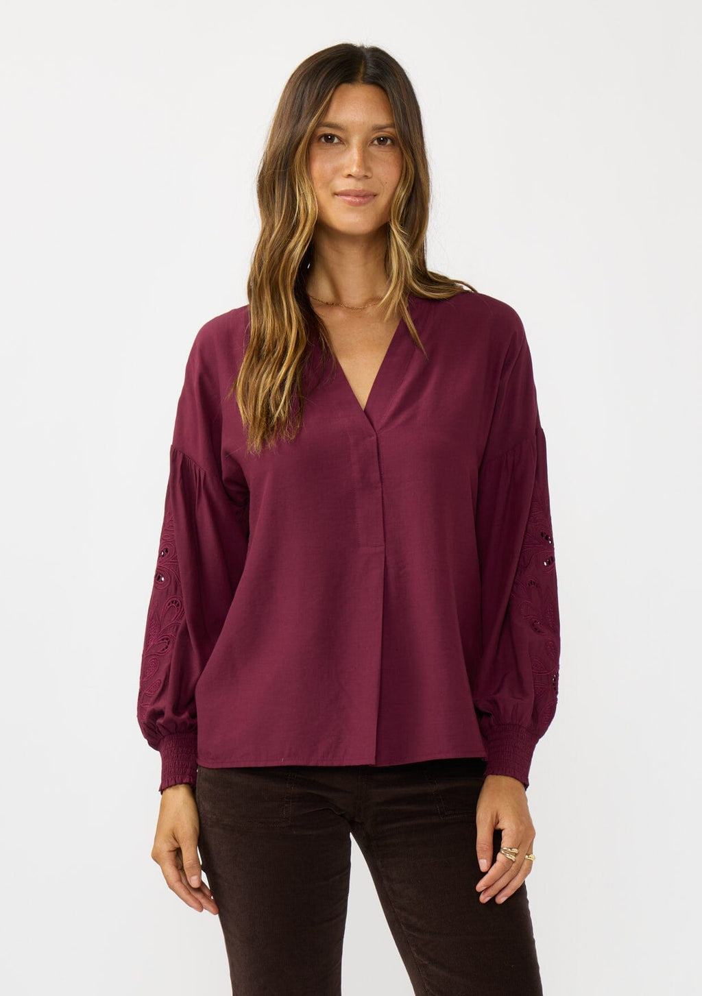 Lira Embroidered Blouse
