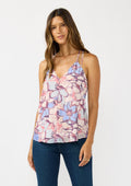 Wisteria Floral Tank Top