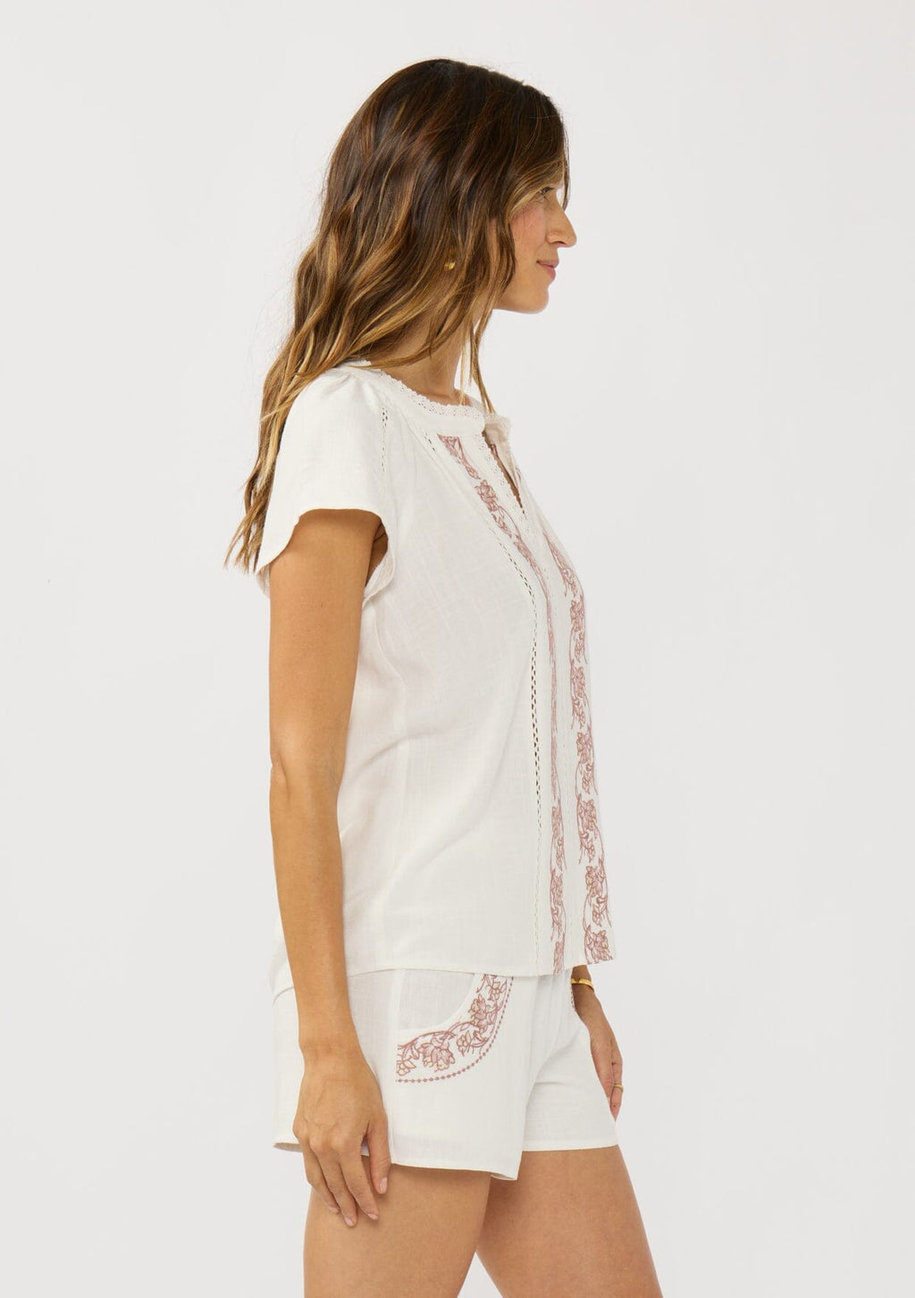 Rio Embroidered Top