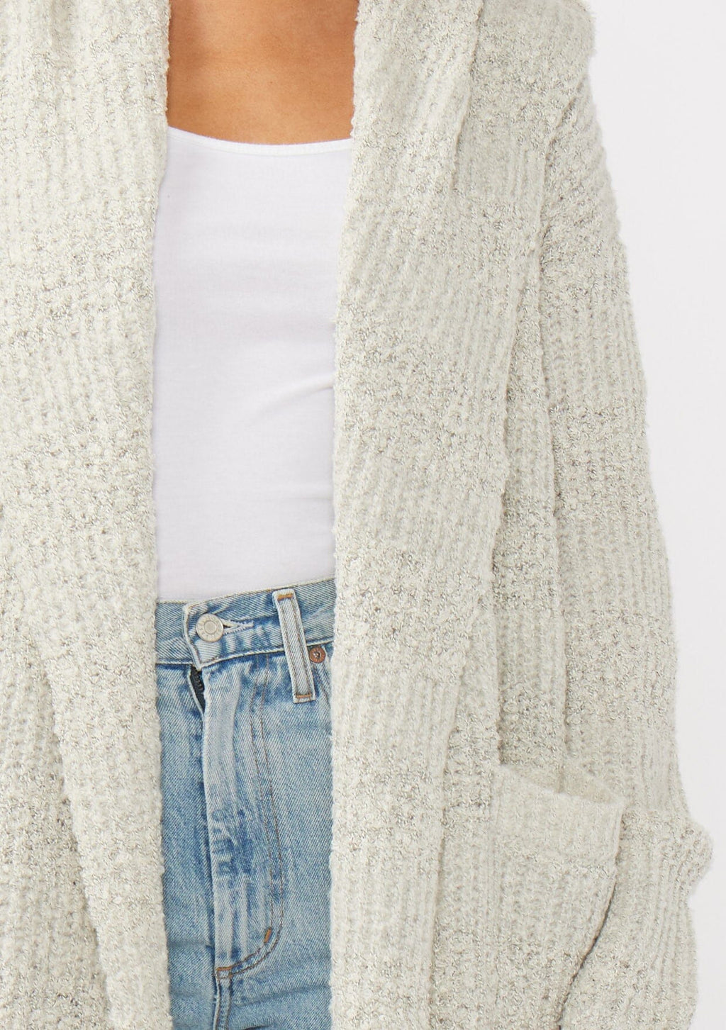 Lina Space Dye Hooded Cardigan