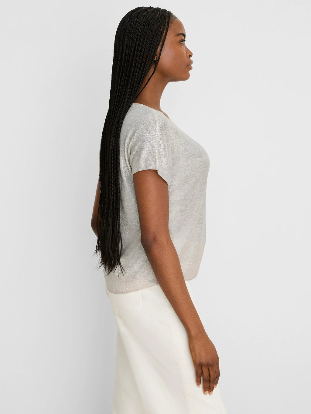 Glazed Featherknit Sweater