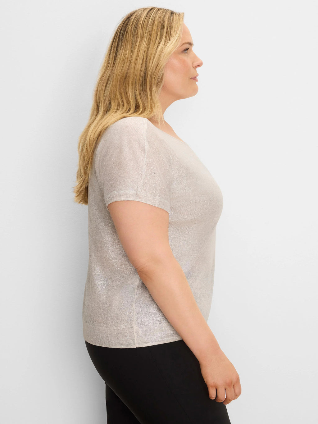 Glazed Featherknit Sweater
