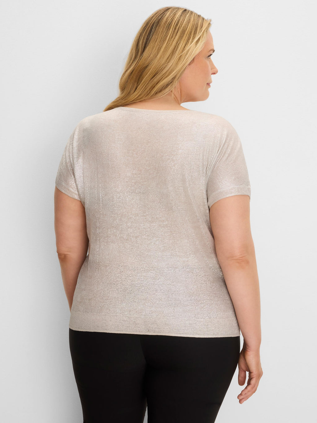 Glazed Featherknit Sweater