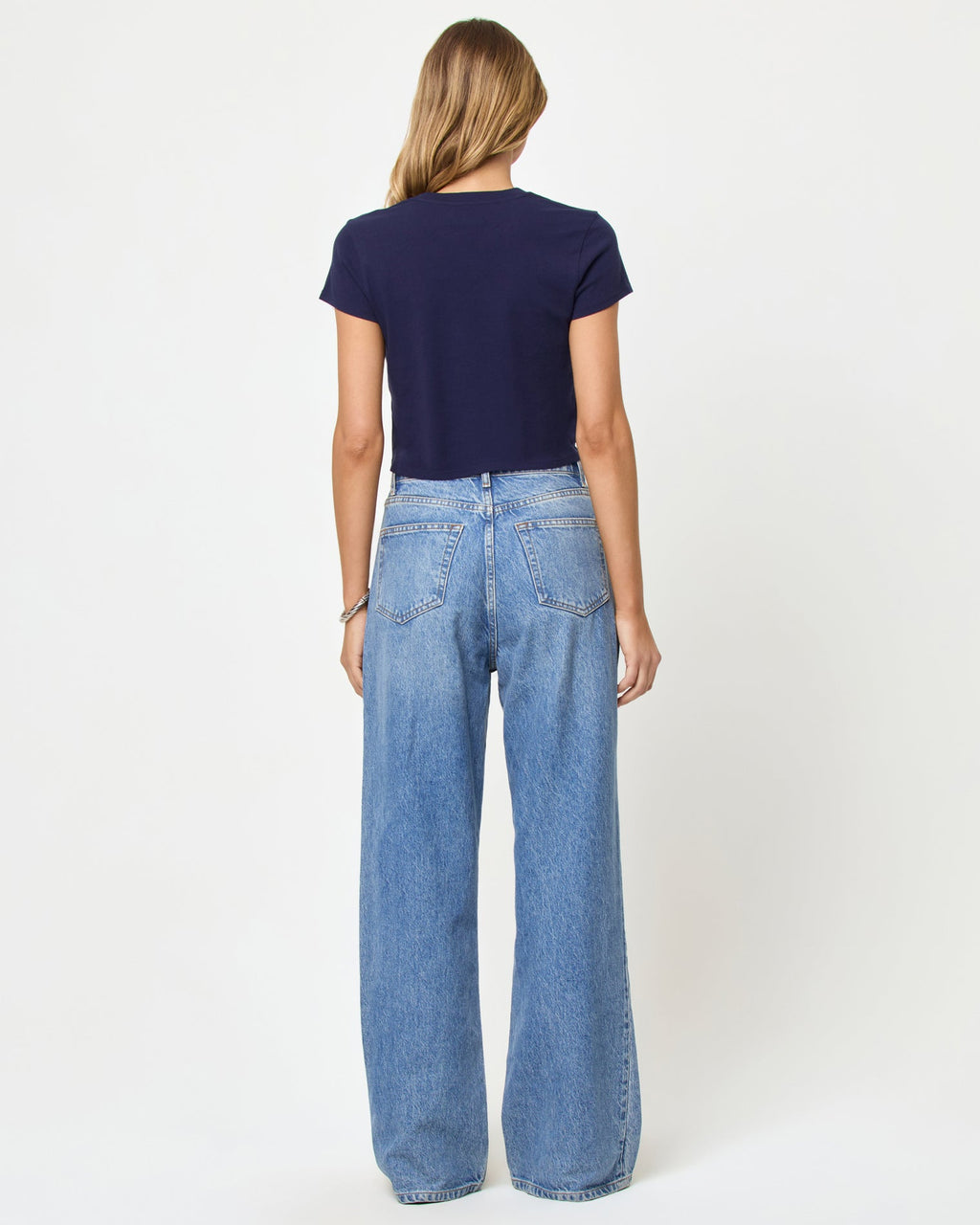 Merci Baby Tee - Made In California Midnight Blue