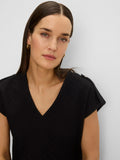 NZT Lace Knit Cap Sleeve Tee
