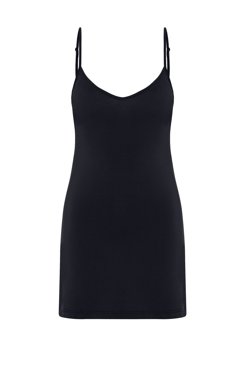 Naia Jersey Slip In Black