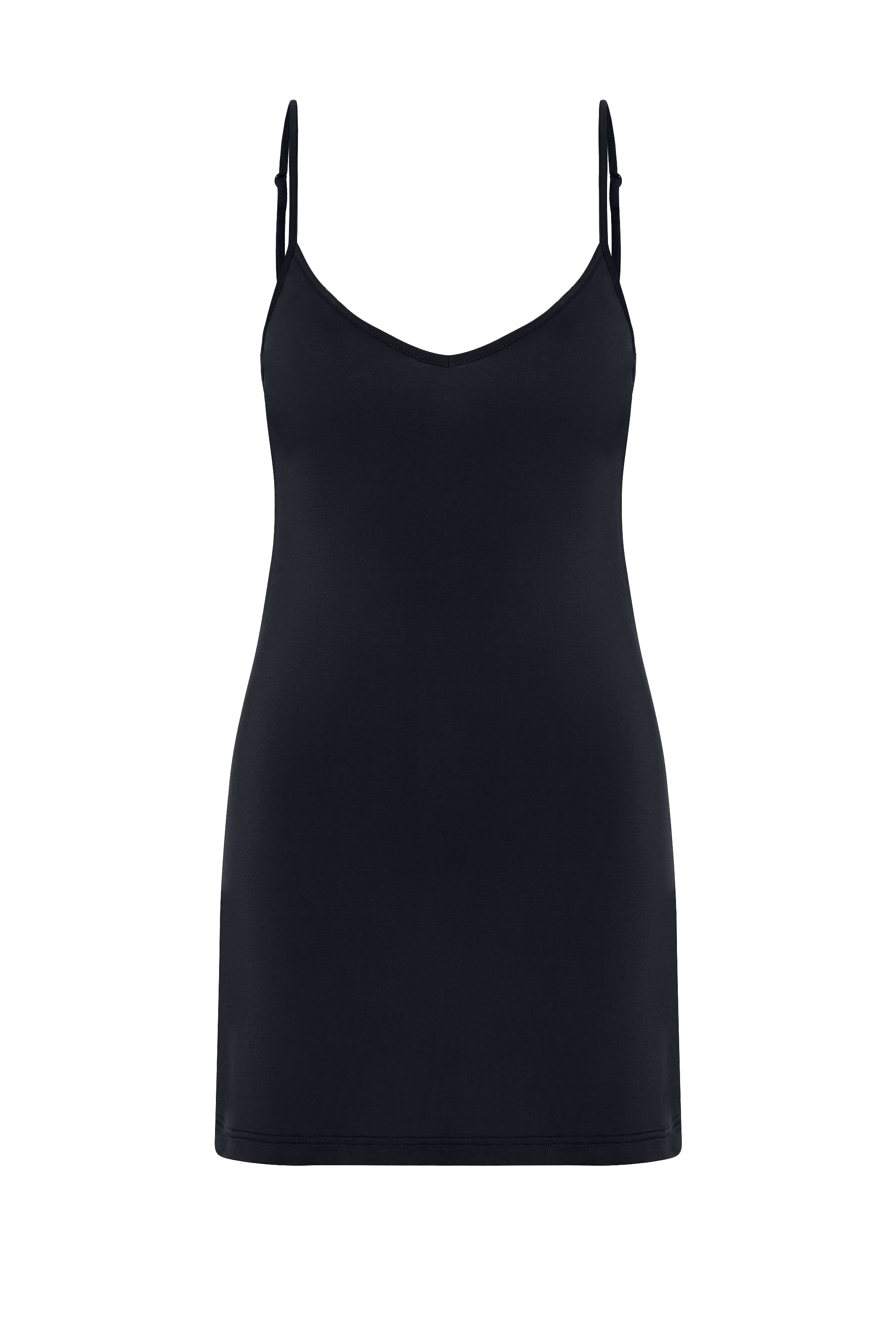 Naia Jersey Slip In Black
