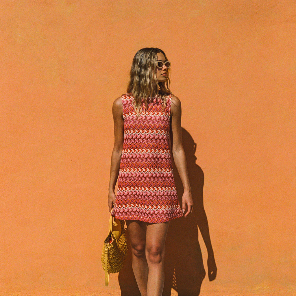 Poolside Mini Dress In Kalani