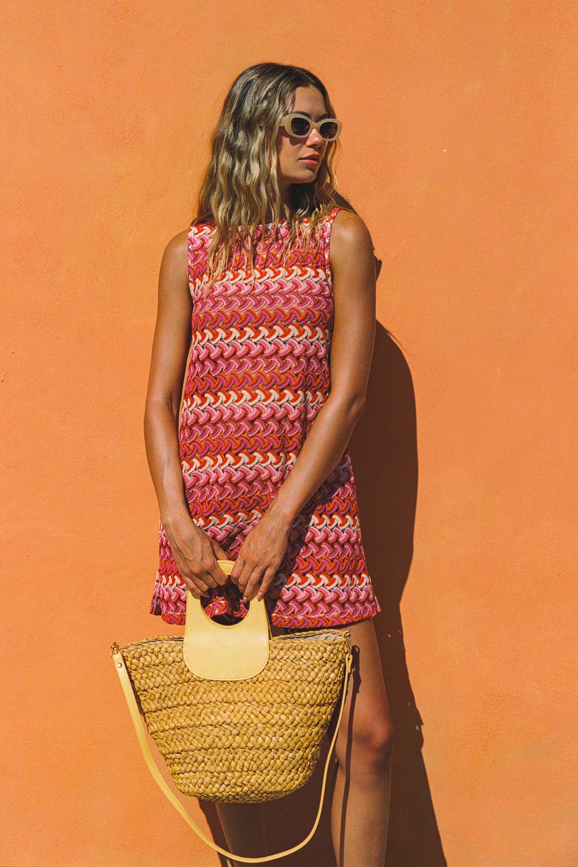 Poolside Mini Dress In Kalani