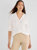 Textured Stitch Knit Shirt