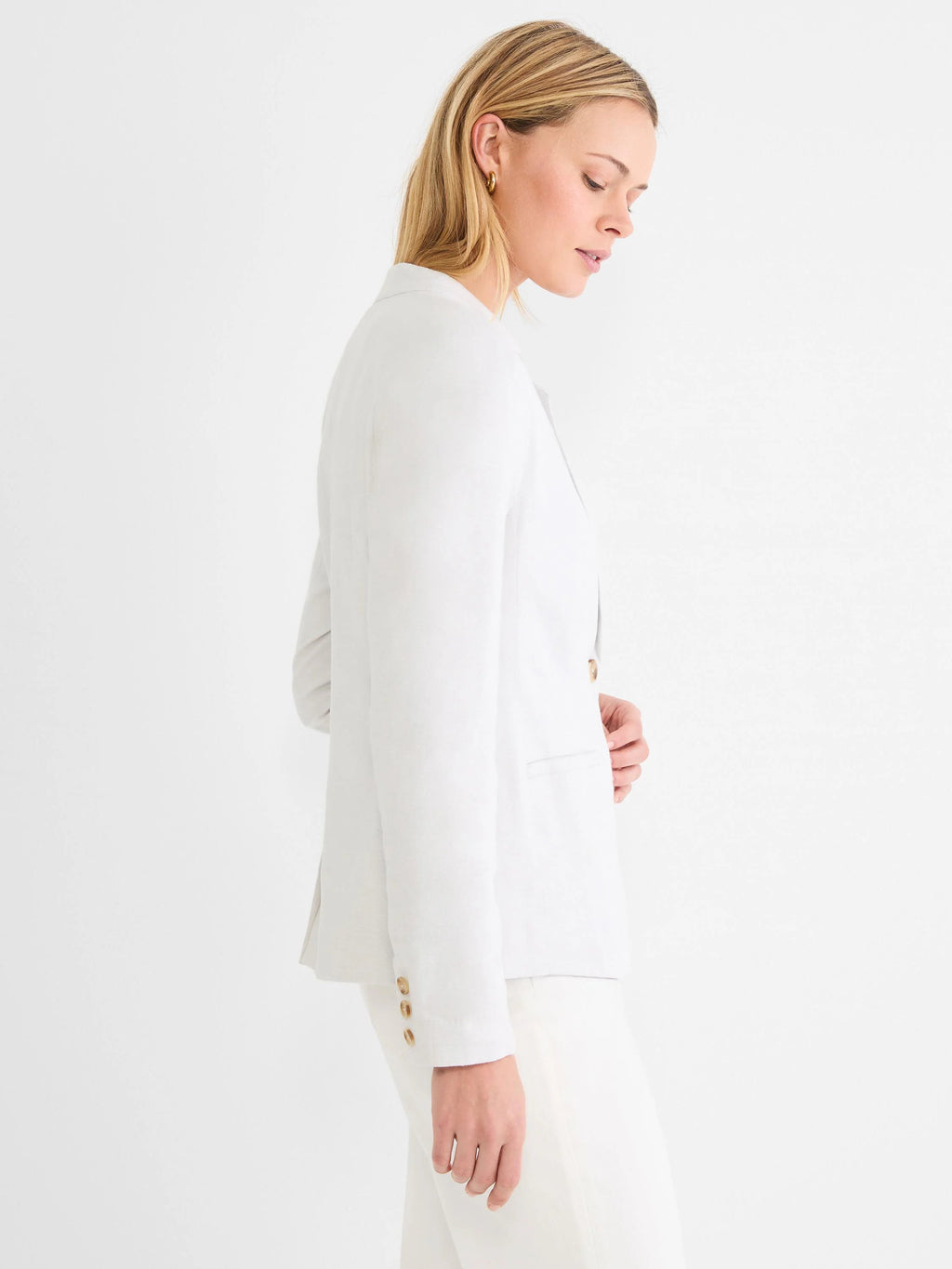 Stretch Linen Eva Blazer