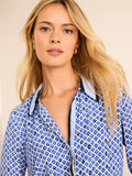 Mosaic Trimmed Shirt