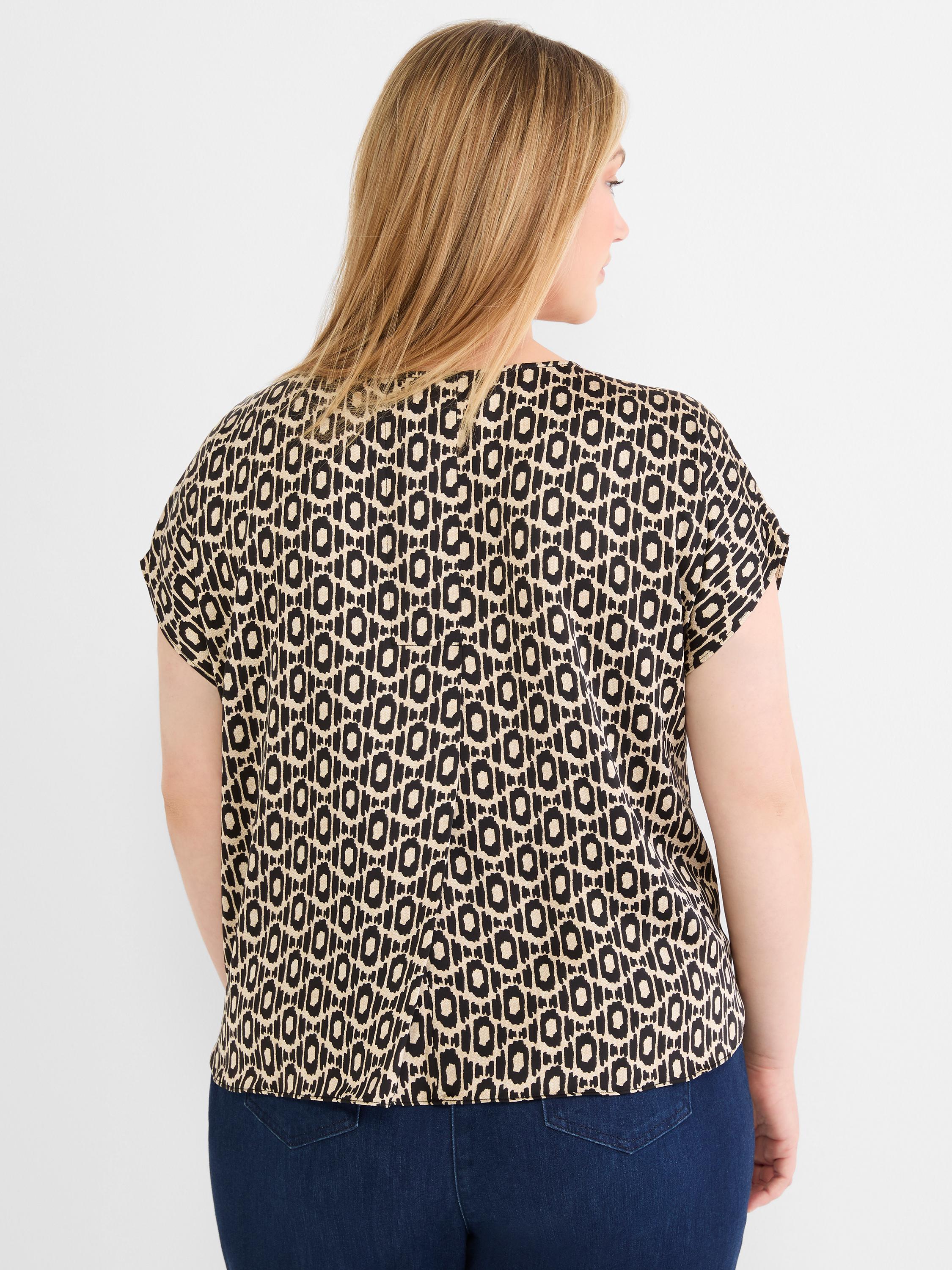 Lacy Diamonds Day Gloss Woven Tee