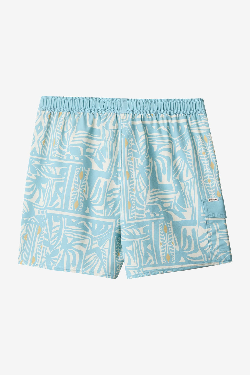 Hermosa Retro 17" Elastic Waist Swim Trunks