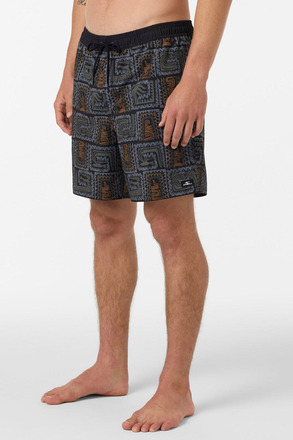 Hermosa Elastic Waist Lined 17" Swim Trunks