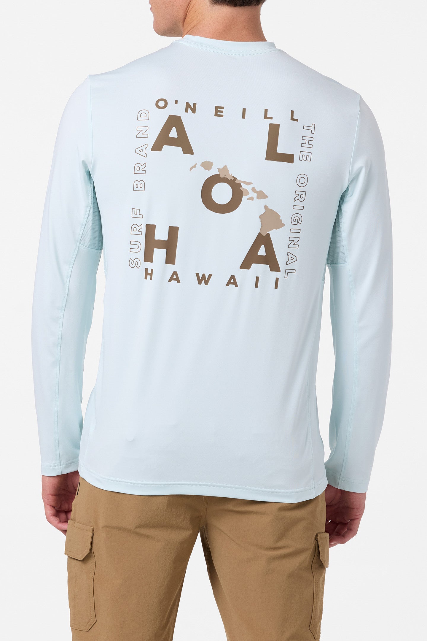 Hawaii Layout UPF Long Sleeve Shirt
