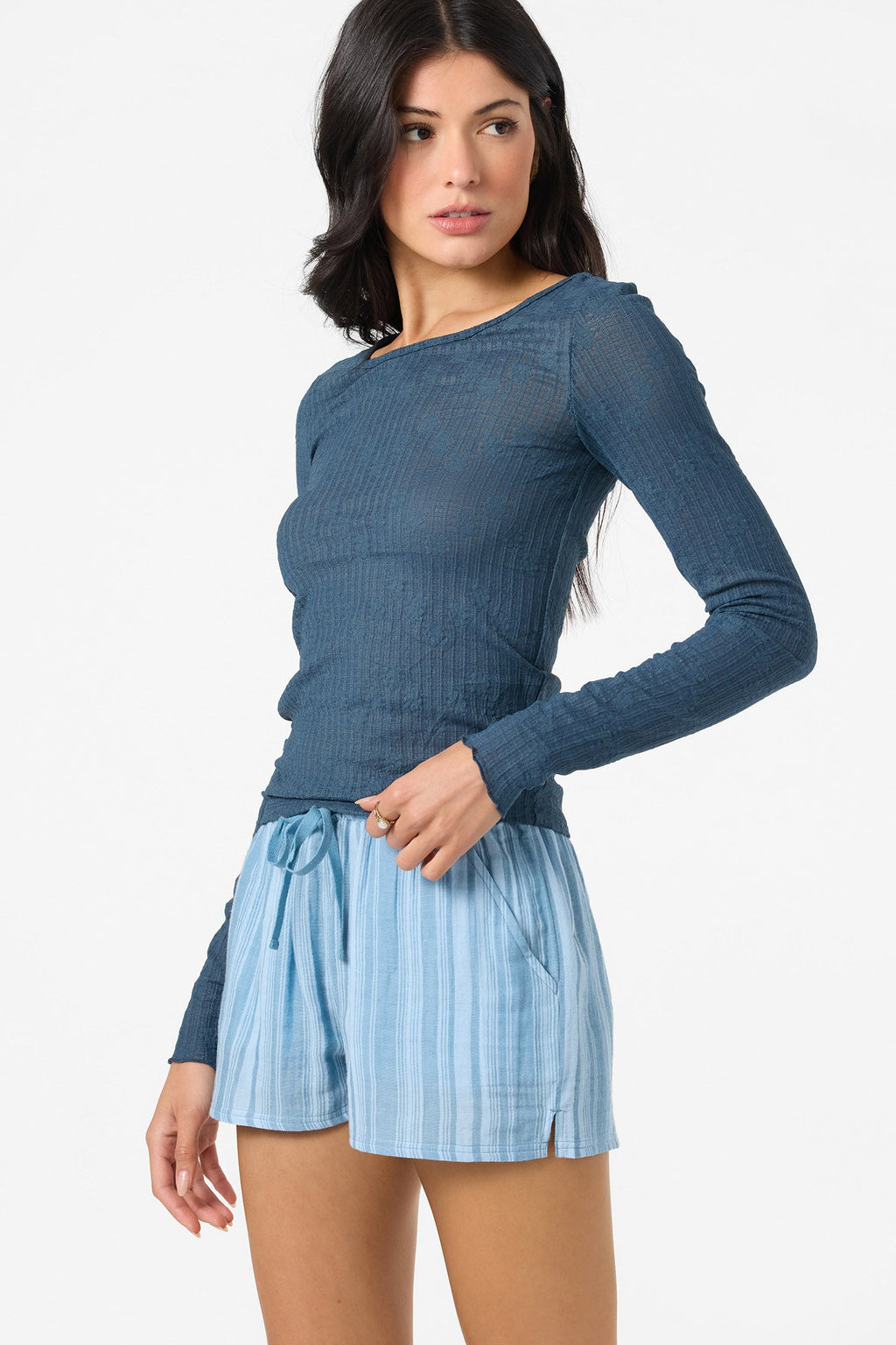 Marliz Lace Top Long Sleeve Top