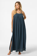 Saltwater Solids Sai Maxi Cover-Up Dress