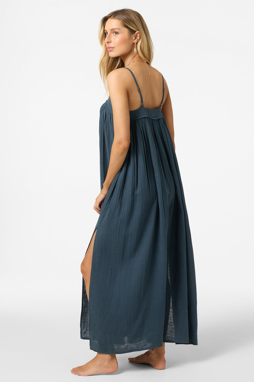Saltwater Solids Sai Maxi Cover-Up Dress