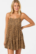 Saltwater Solids Rilee Printed Mini Cover-Up Dress
