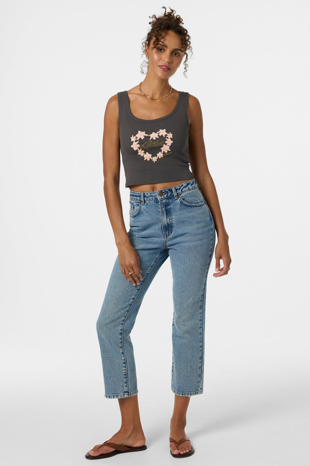 Leah Hawaii Scoopneck Tank