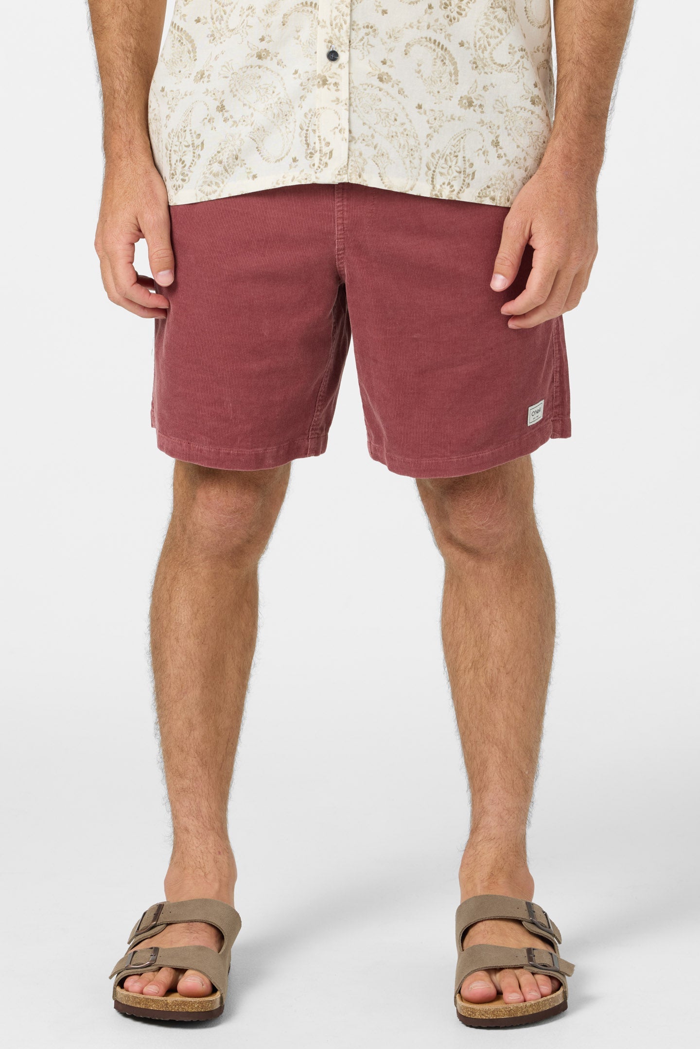 O'Riginals Cord Elastic Waist 18" Shorts