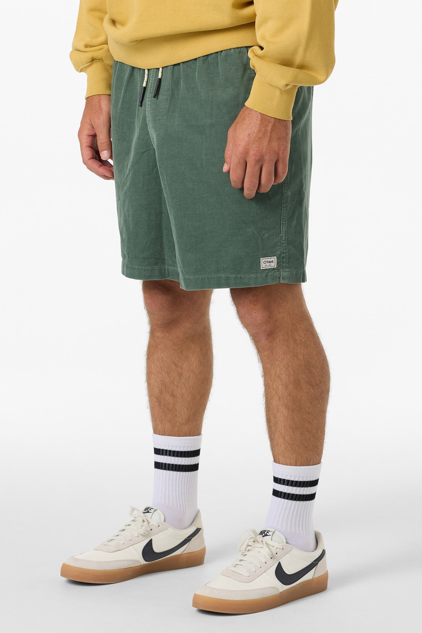 O'Riginals Cord Elastic Waist 18" Shorts