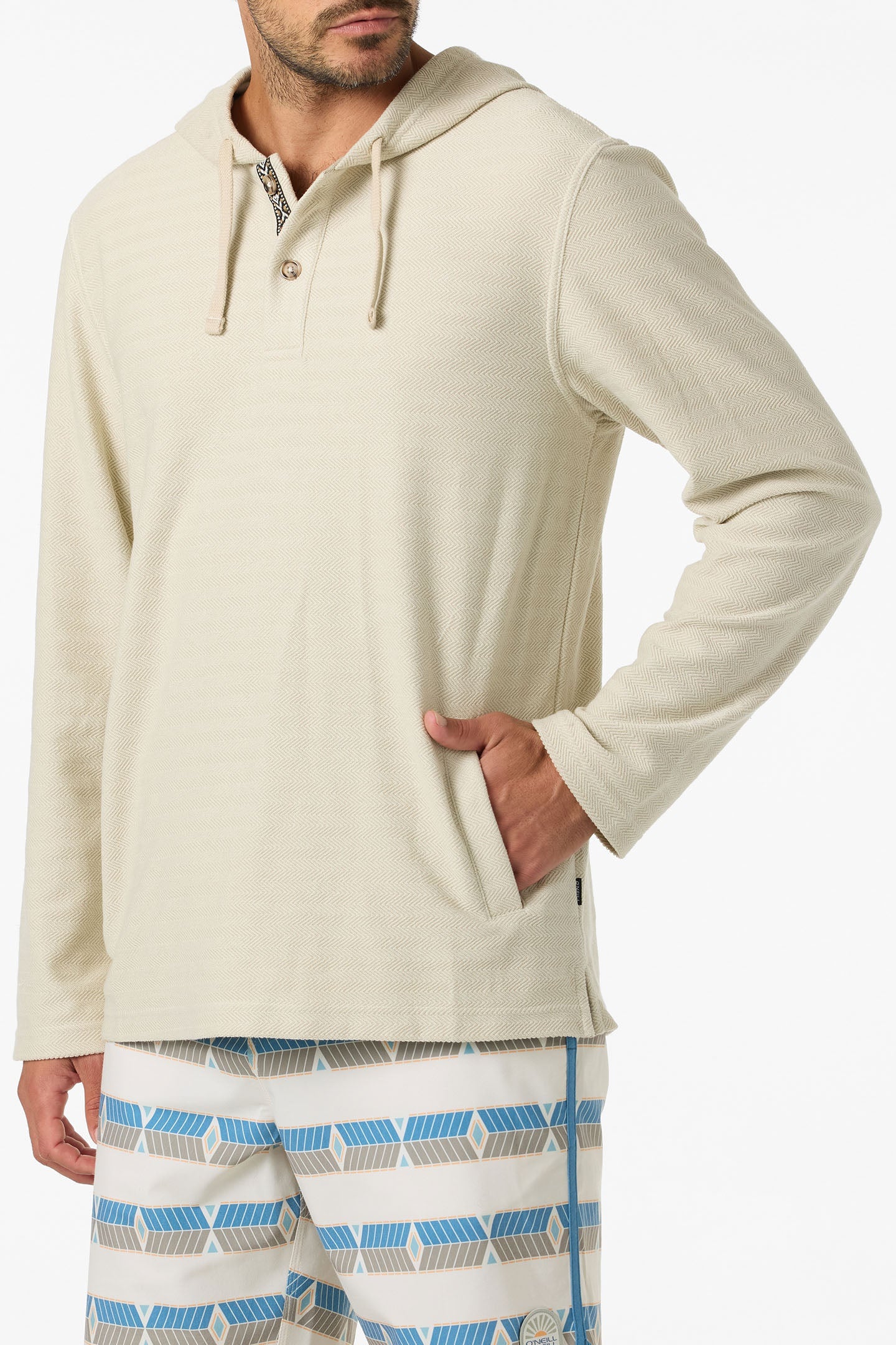 Bavaro Solid Poncho Pullover Fleece