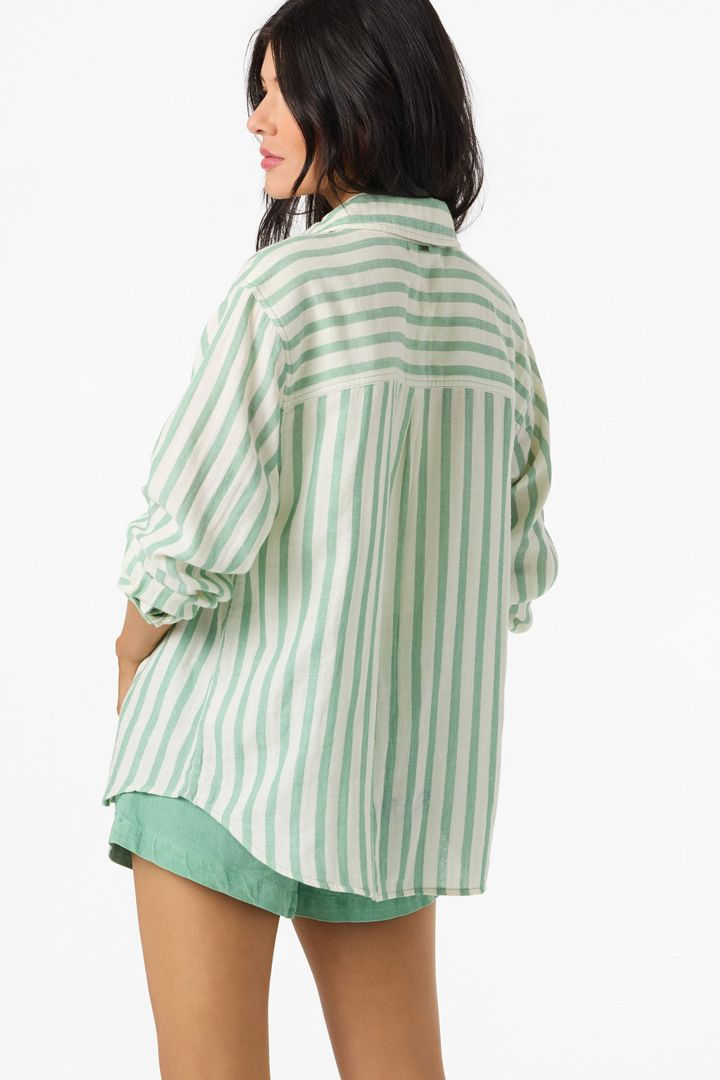 Leni Stripe Relaxed Long Sleeve Top