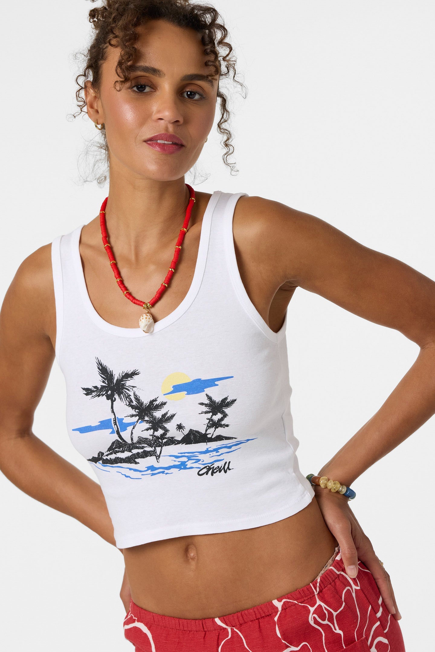 Motu Scoop Neck Tank