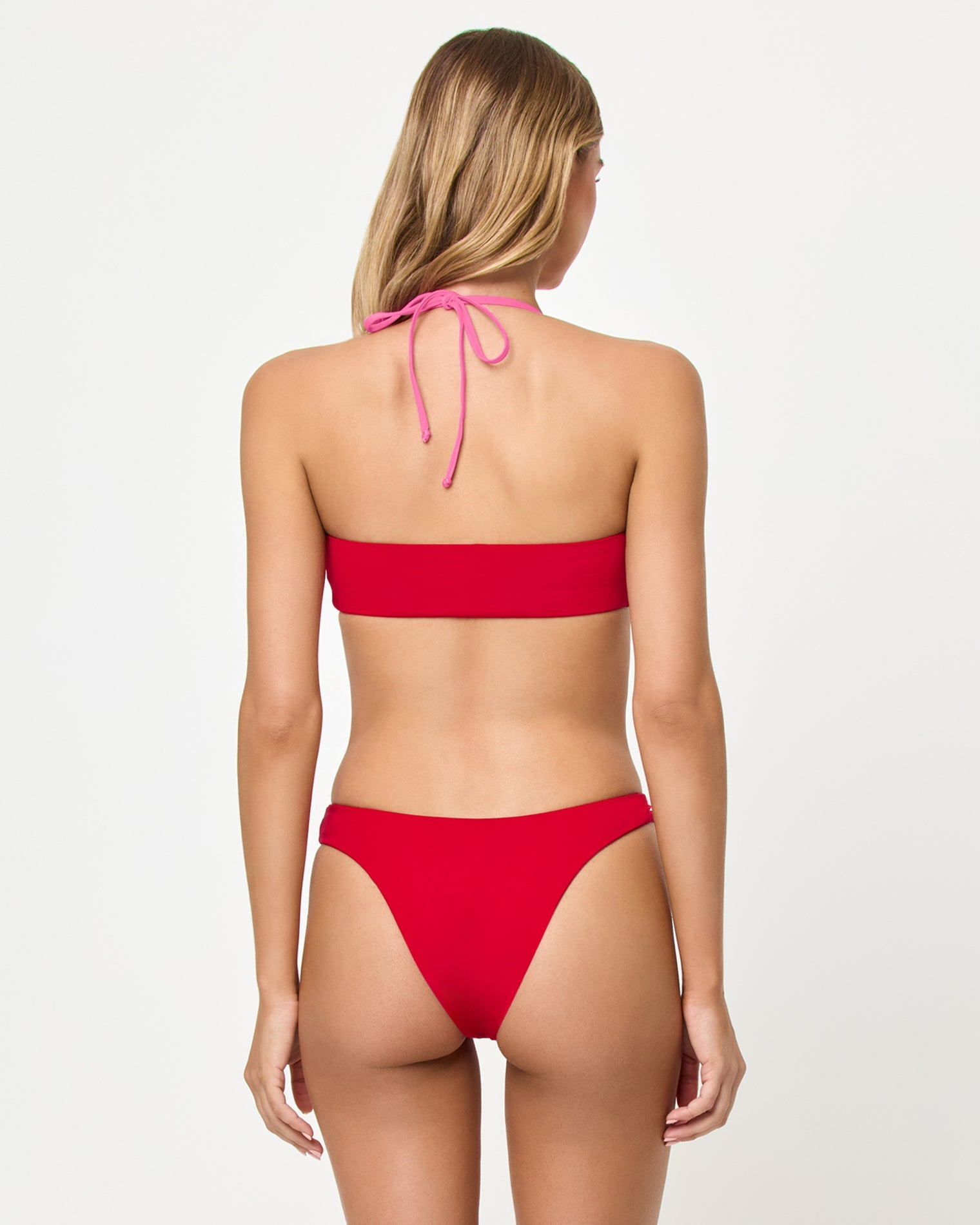 Rayne Bikini Top - Lipstick Red Sweetheart