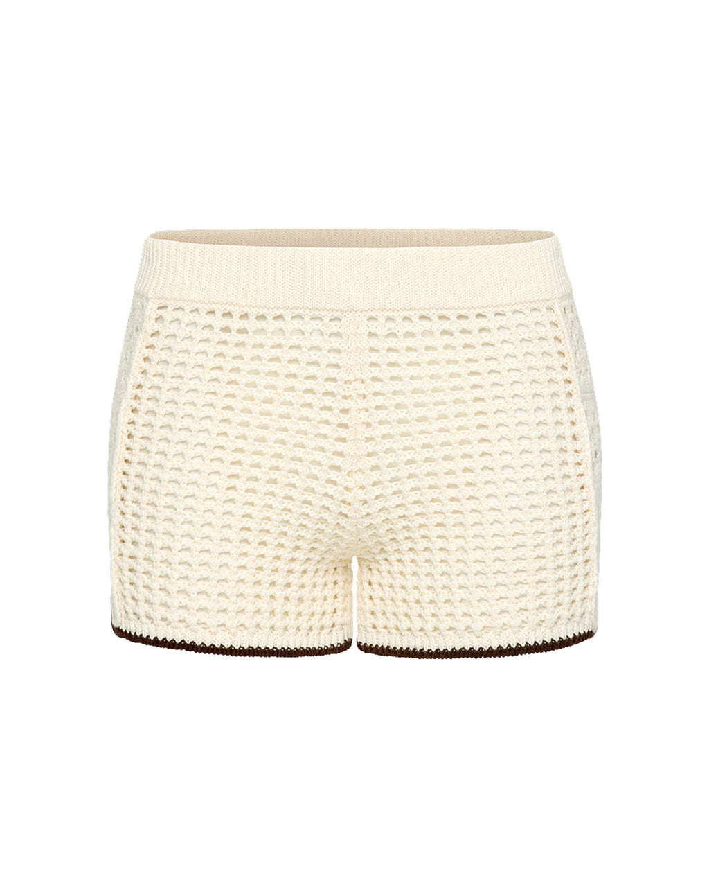 x The Salty Blonde Scout Short - Cream-Espresso