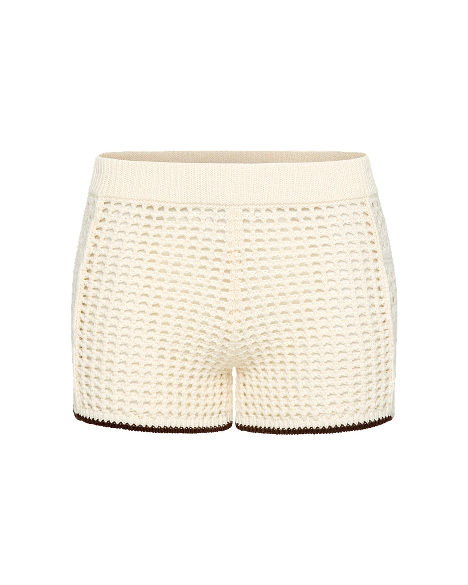 x The Salty Blonde Scout Short - Cream-Espresso